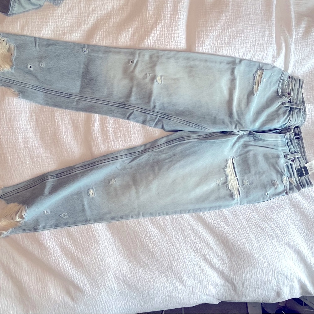 New Abercrombie mom jeans